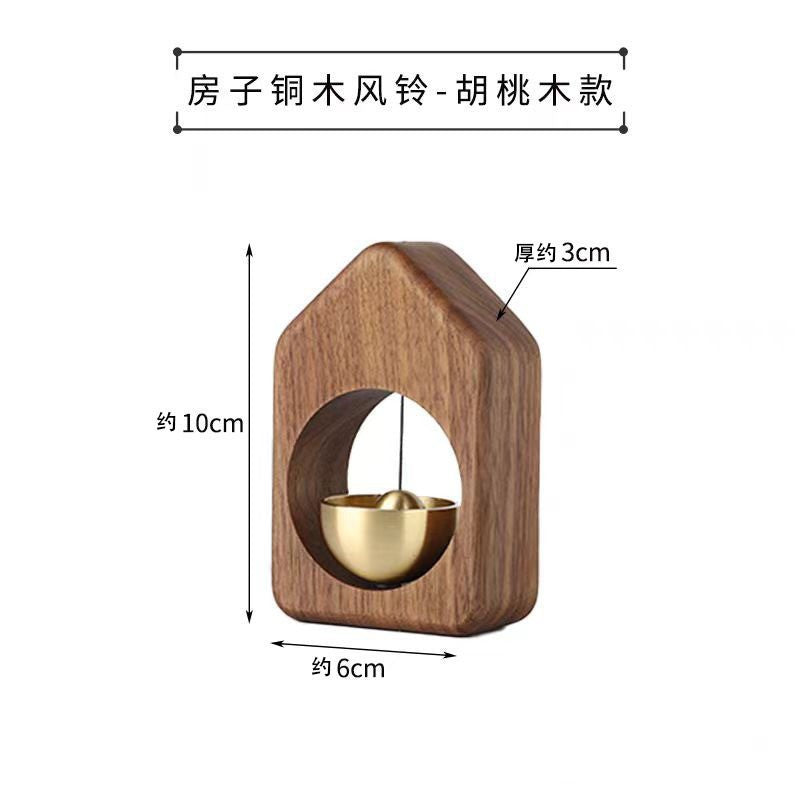 Suction doorbell wind chime