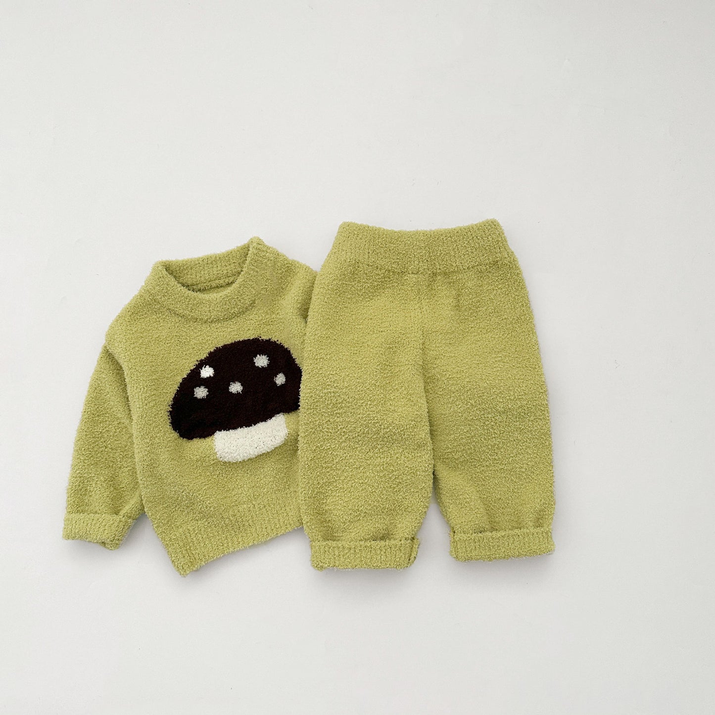 two-piece sets of thick fleece