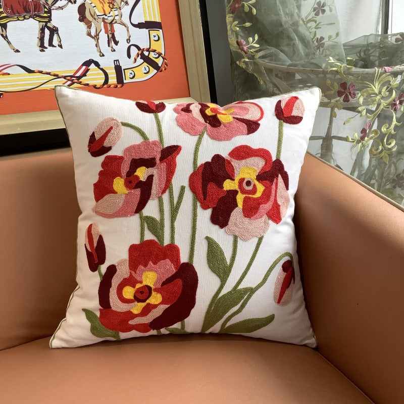 embroidered pillowcases
