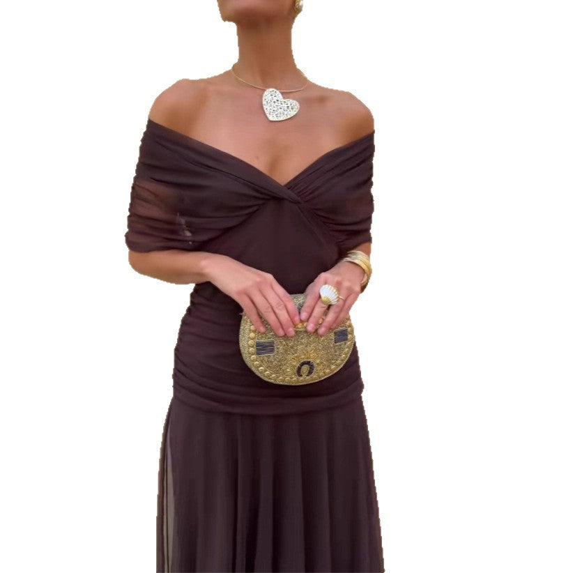women's tagram lined dress
