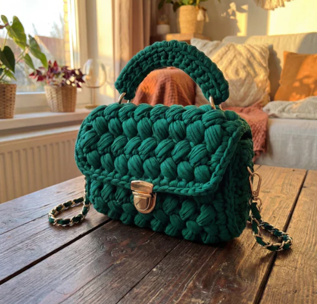 hand-woven bag