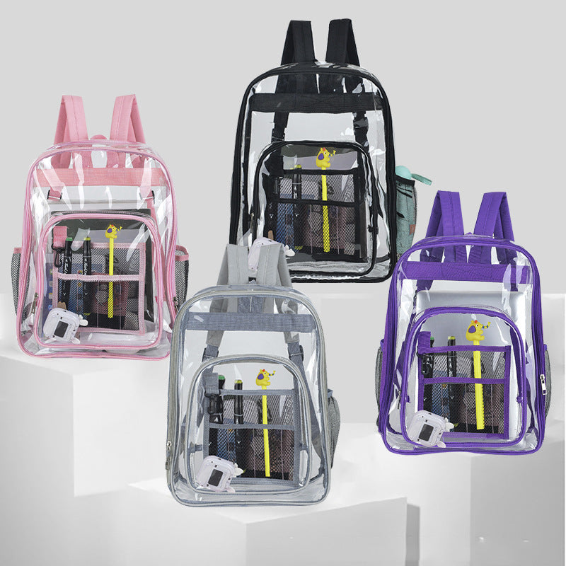 transparent backpacks