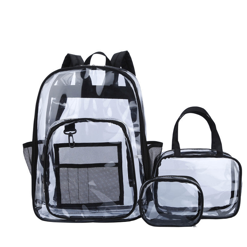transparent backpacks