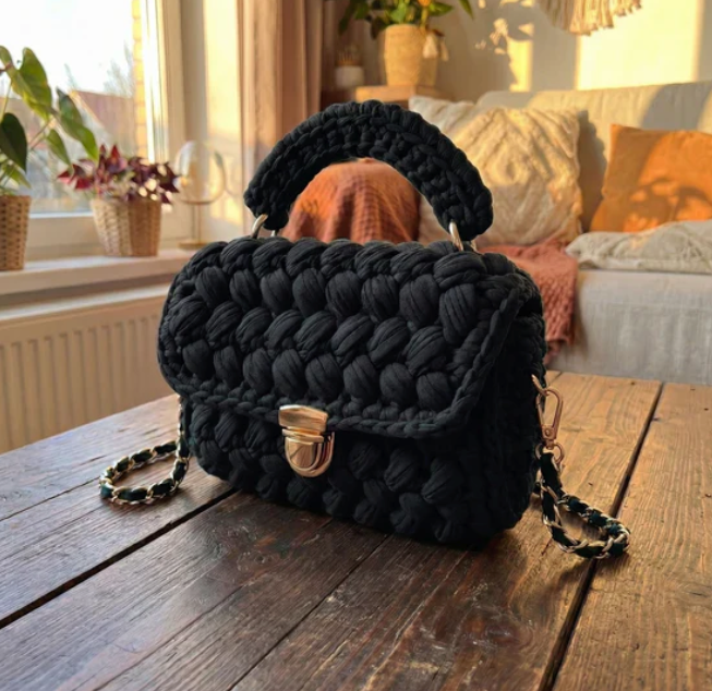hand-woven bag