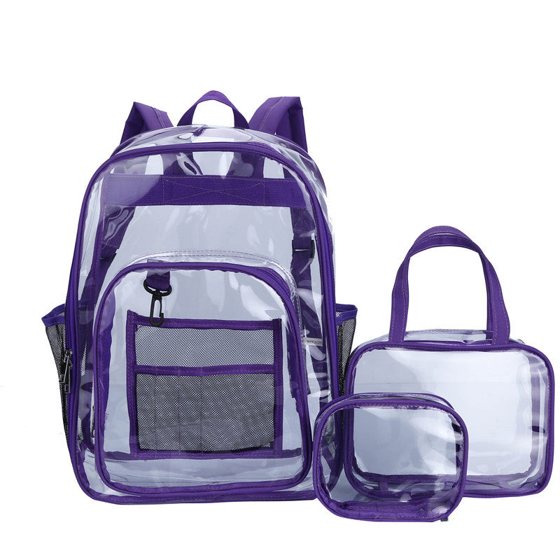 transparent backpacks