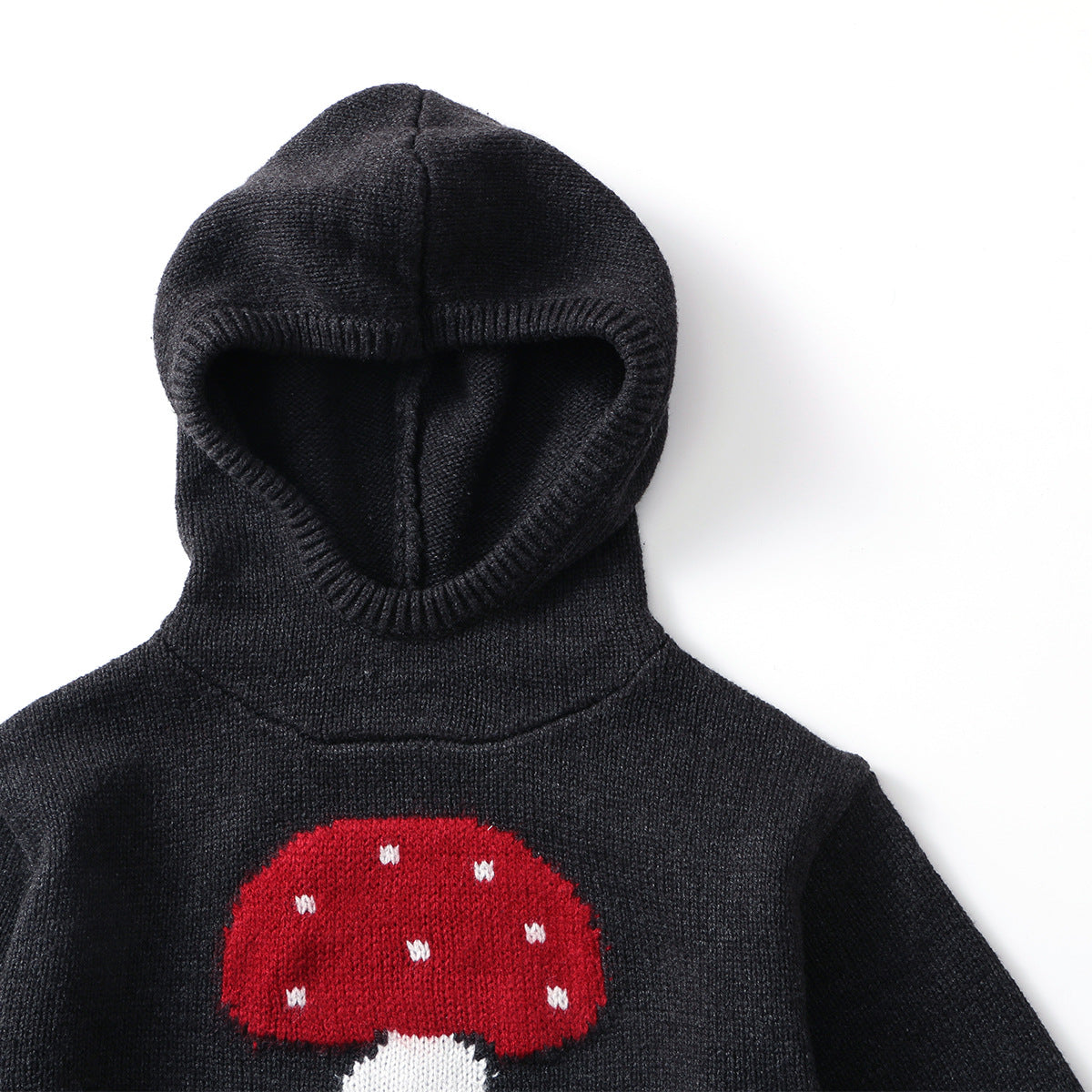 Mushroom hoodie ~cotton knitted