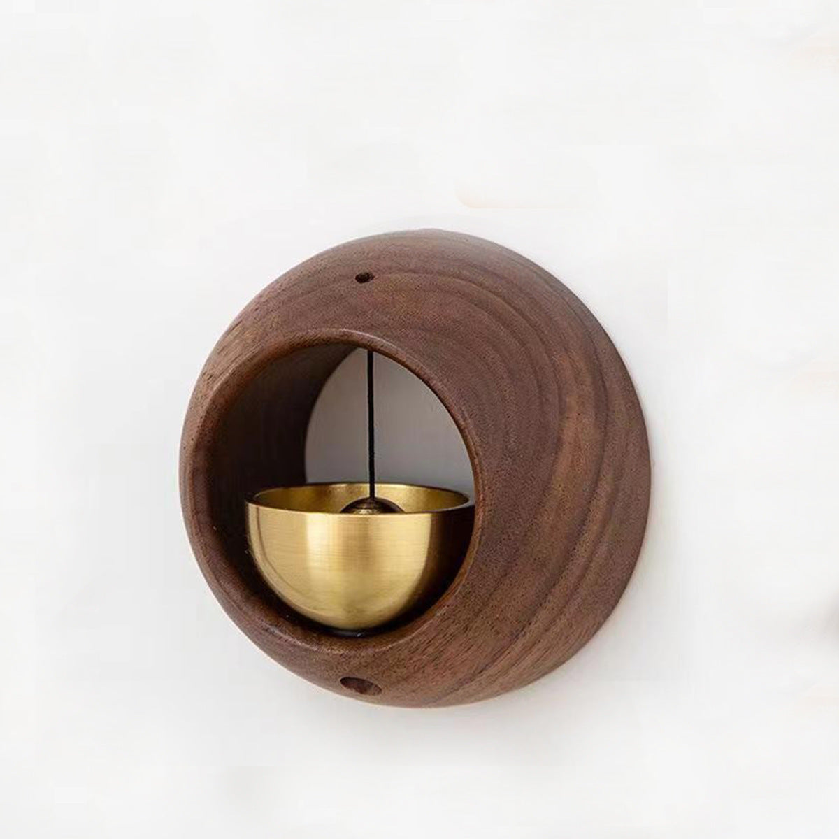 Suction doorbell wind chime
