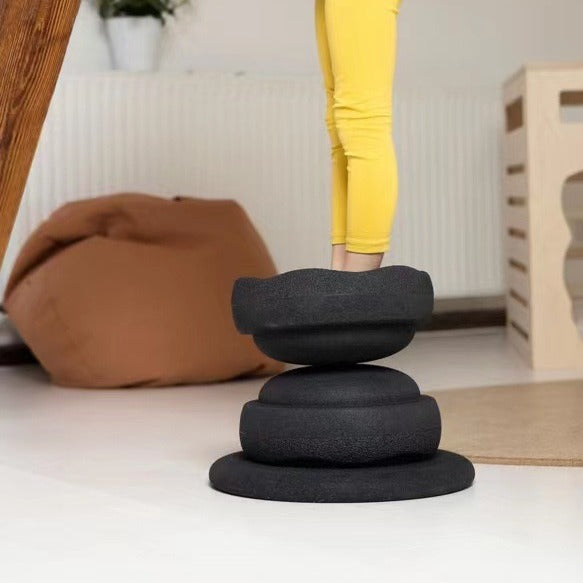 Rainbow river stone sense training balance board
