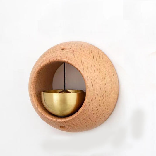 Suction doorbell wind chime
