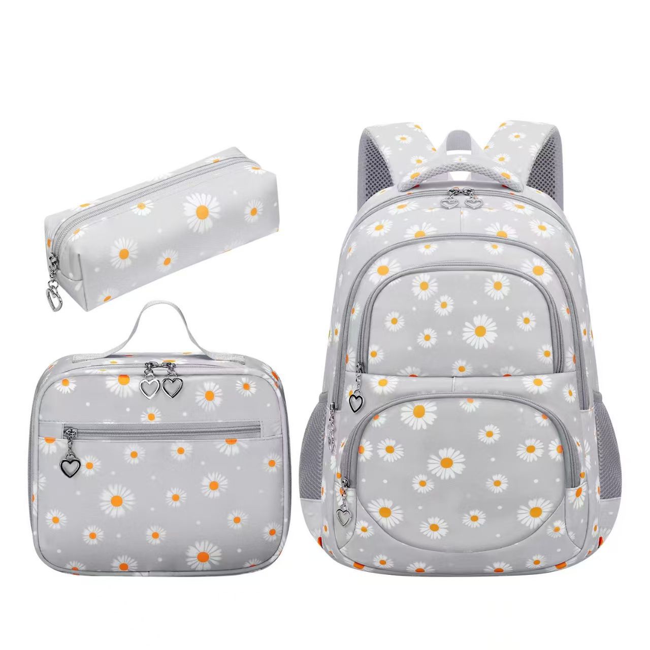 Little Daisy Student Schoolbag, Three-piece set