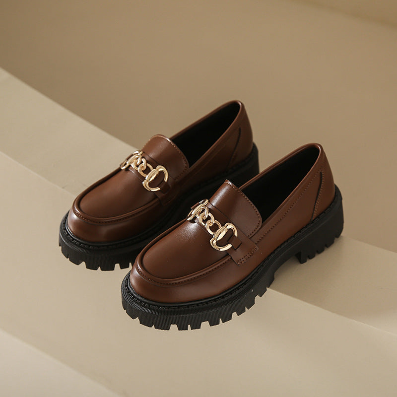 loafers with thick lug sole