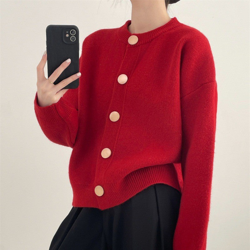 knitted cardigan