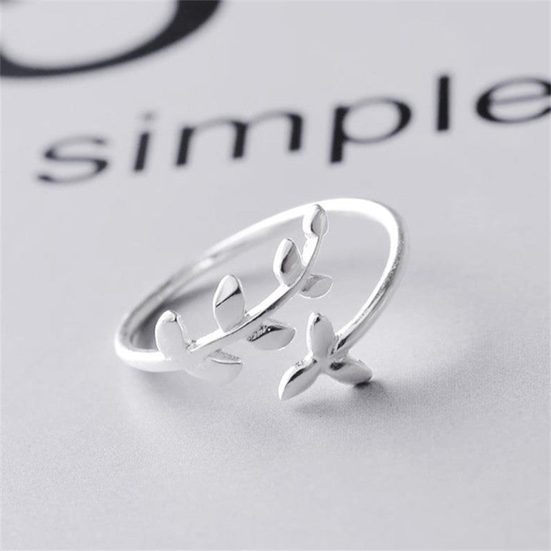 Olive leaf ring