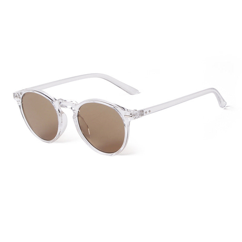translucent frame sunglasses