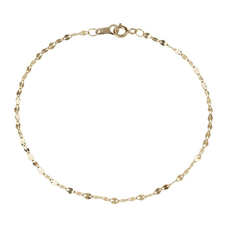 S925 14K-plated ultra-fine bracelet