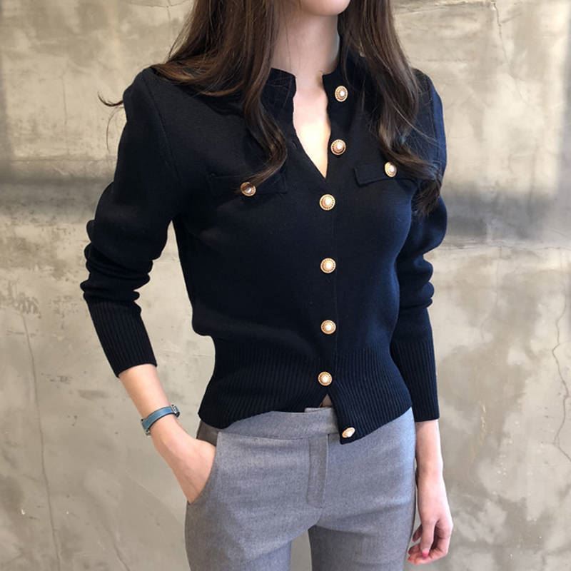 Knitted thin cardigan