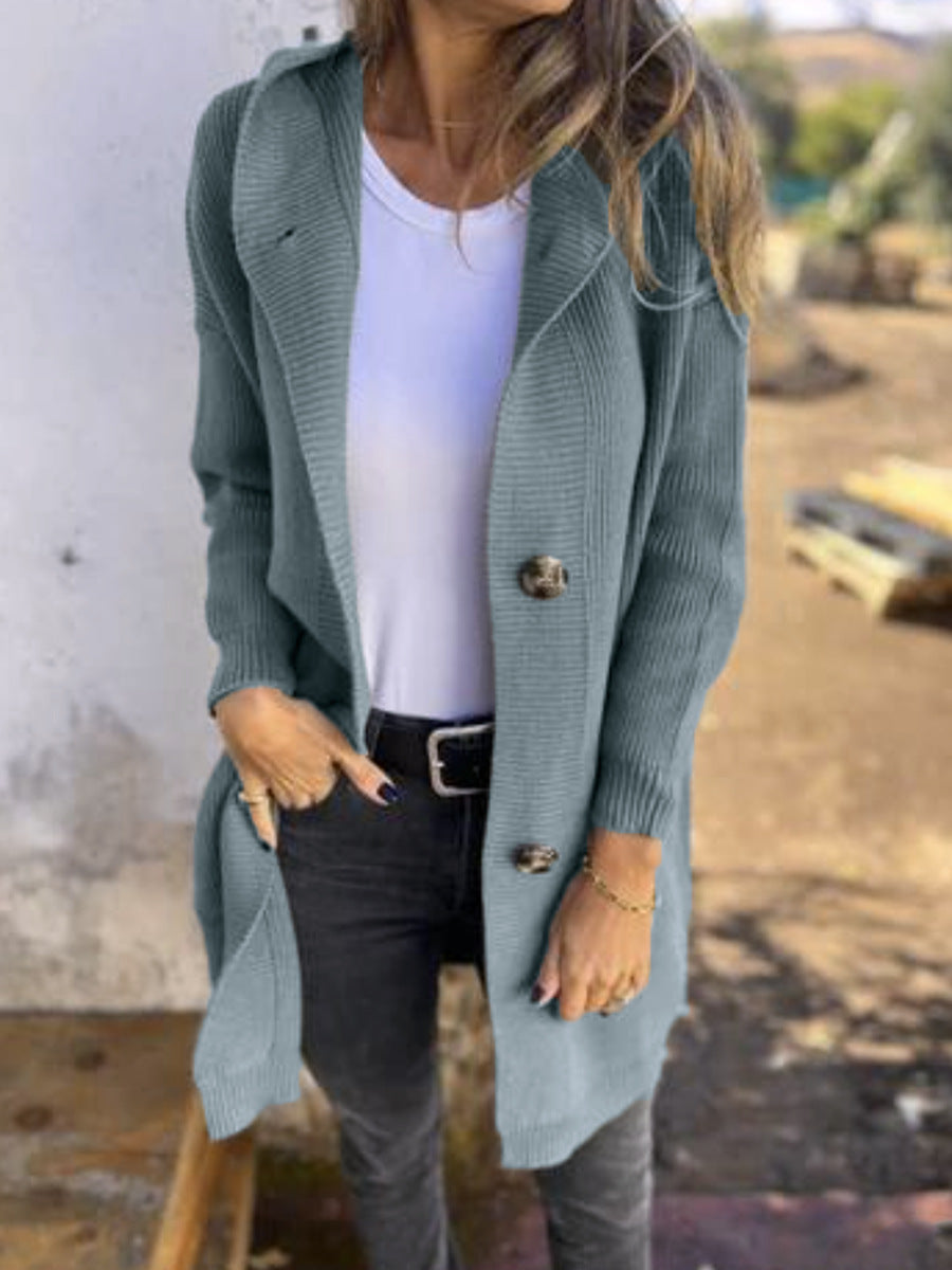 Shawl collar cardigan