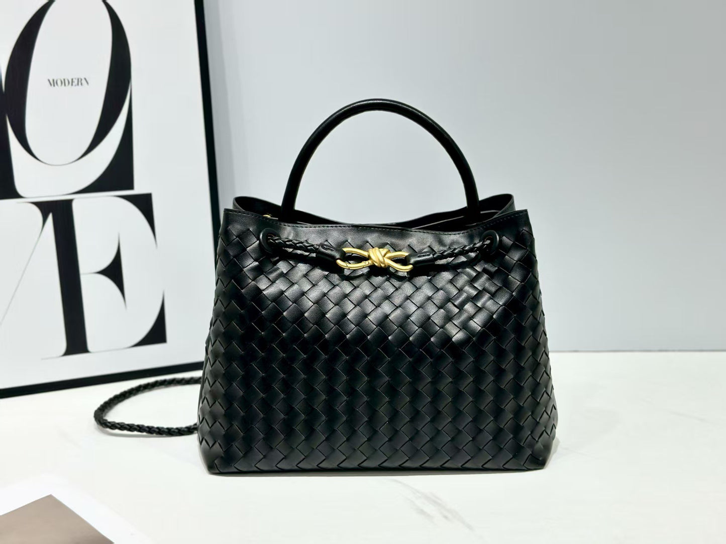 woven bag, single-shoulder hand-carry