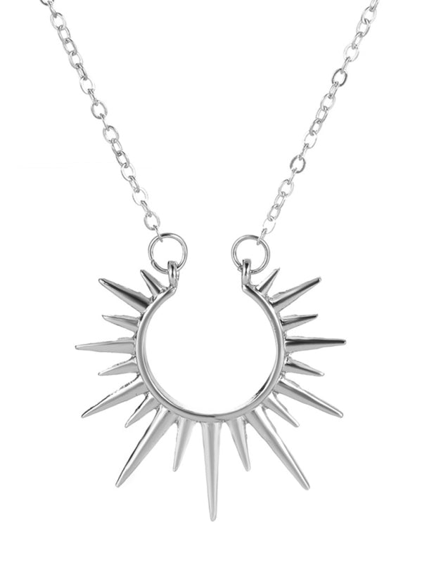 Sunflower Pendant Necklace